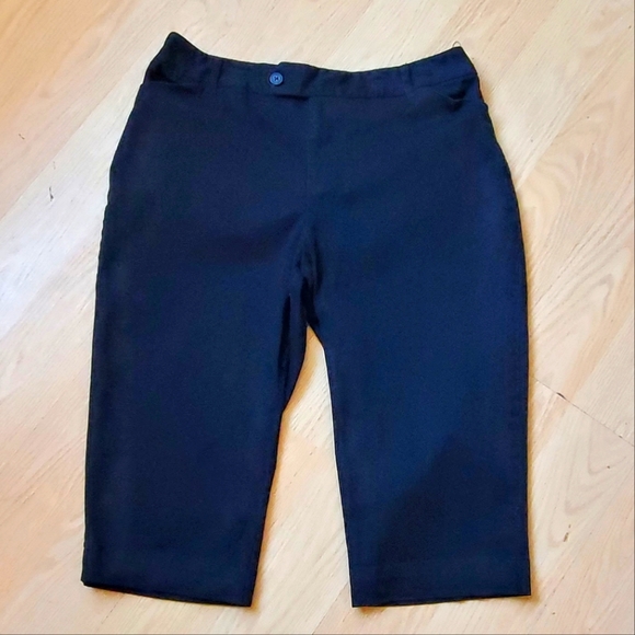 St. John's Bay Pants - St John's Bay Woman's Petite Stretch  Capri Pants Size 12P